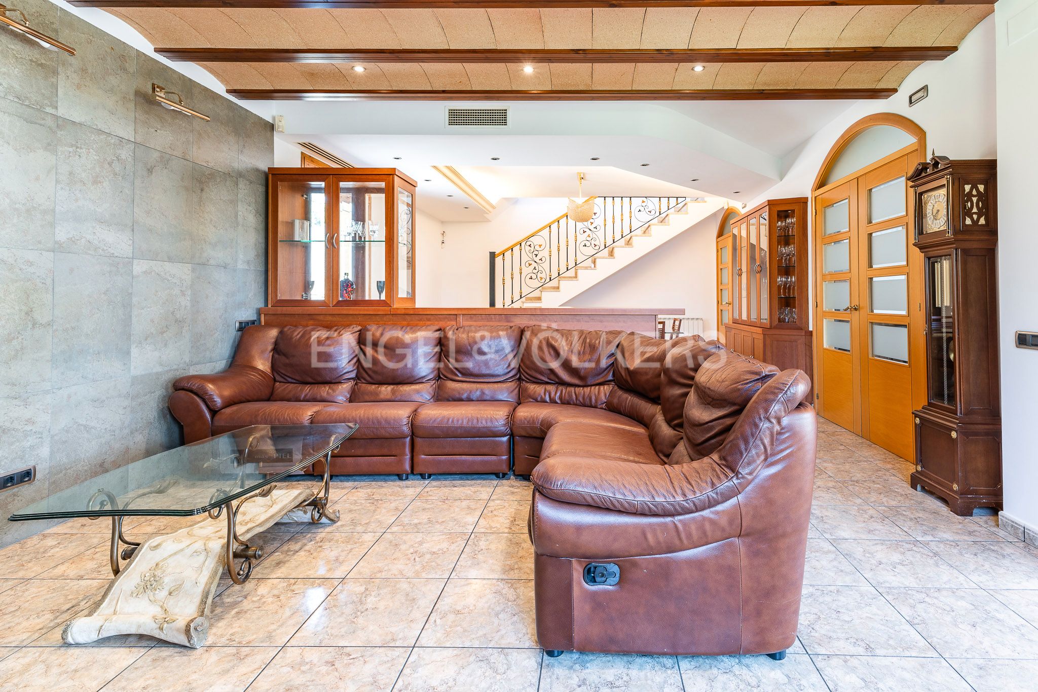 Living room of House or chalet for sale in Santa Eulàlia de Ronçana  with Air Conditioner, Heating and Private garden