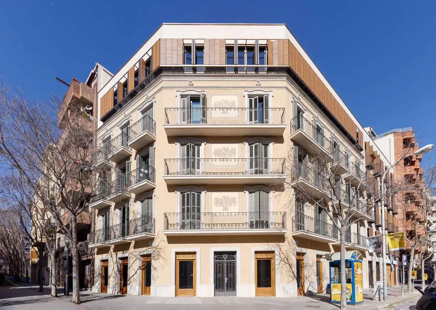 Vista exterior de Garatge de lloguer en Barcelona