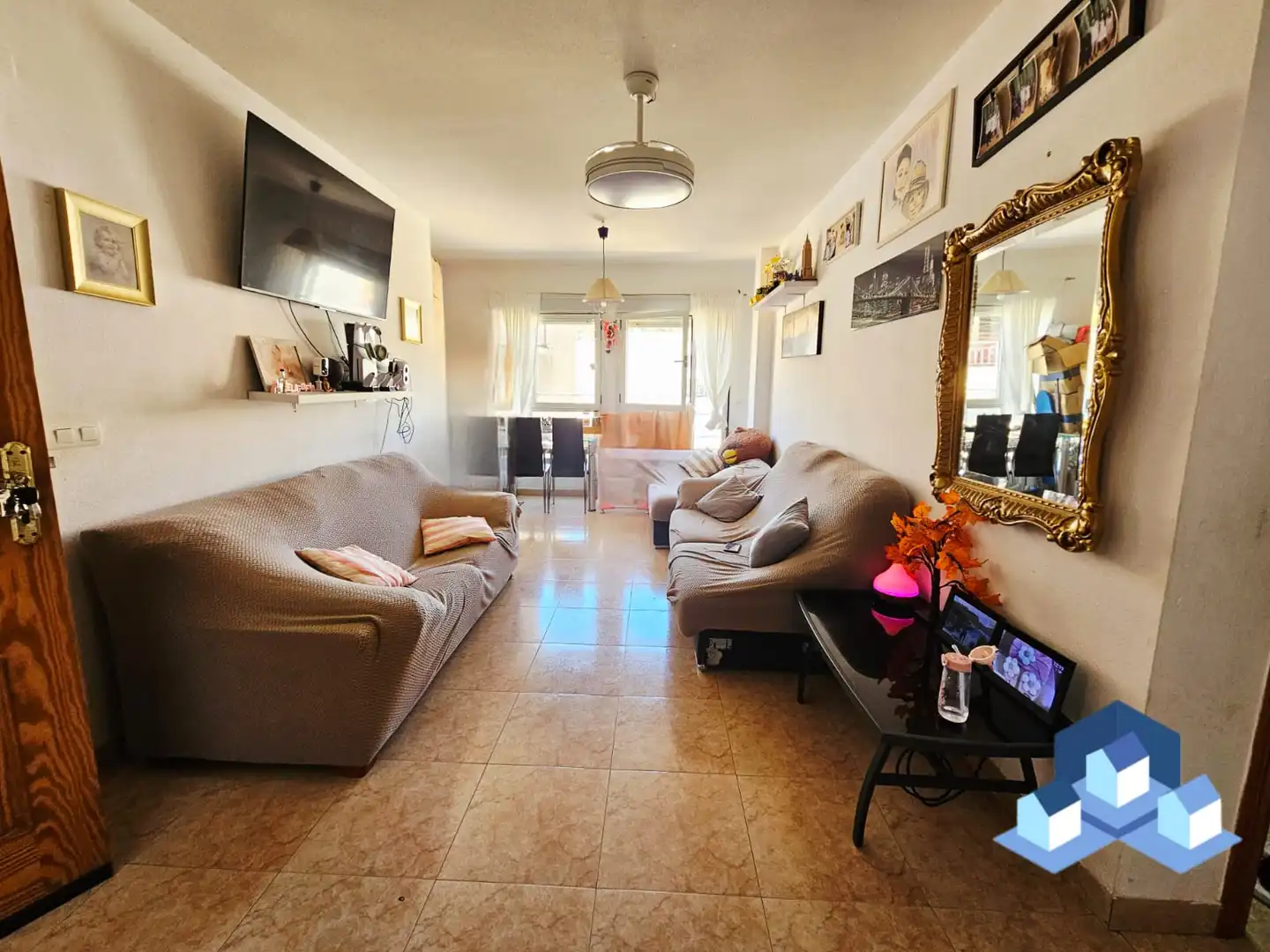Sala de estar de Apartamento en venta en Lorca con Aire acondicionado