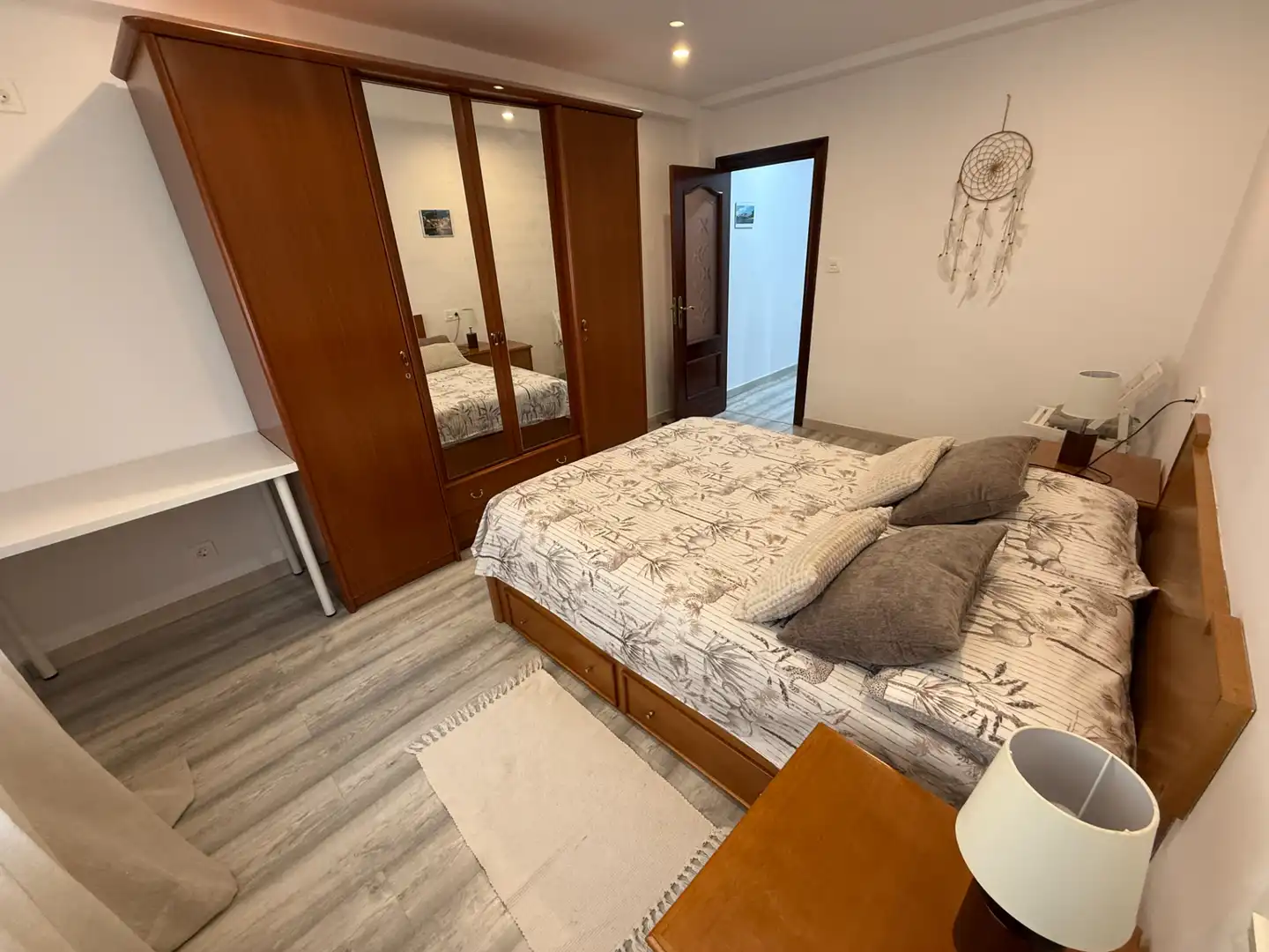Bedroom of Flat for sale in Gijón   with Heating and Furnished