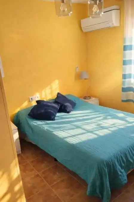Schlafzimmer von Wohnungen zum Verkauf in Águilas mit Klimaanlage, Heizung und Privatgarten