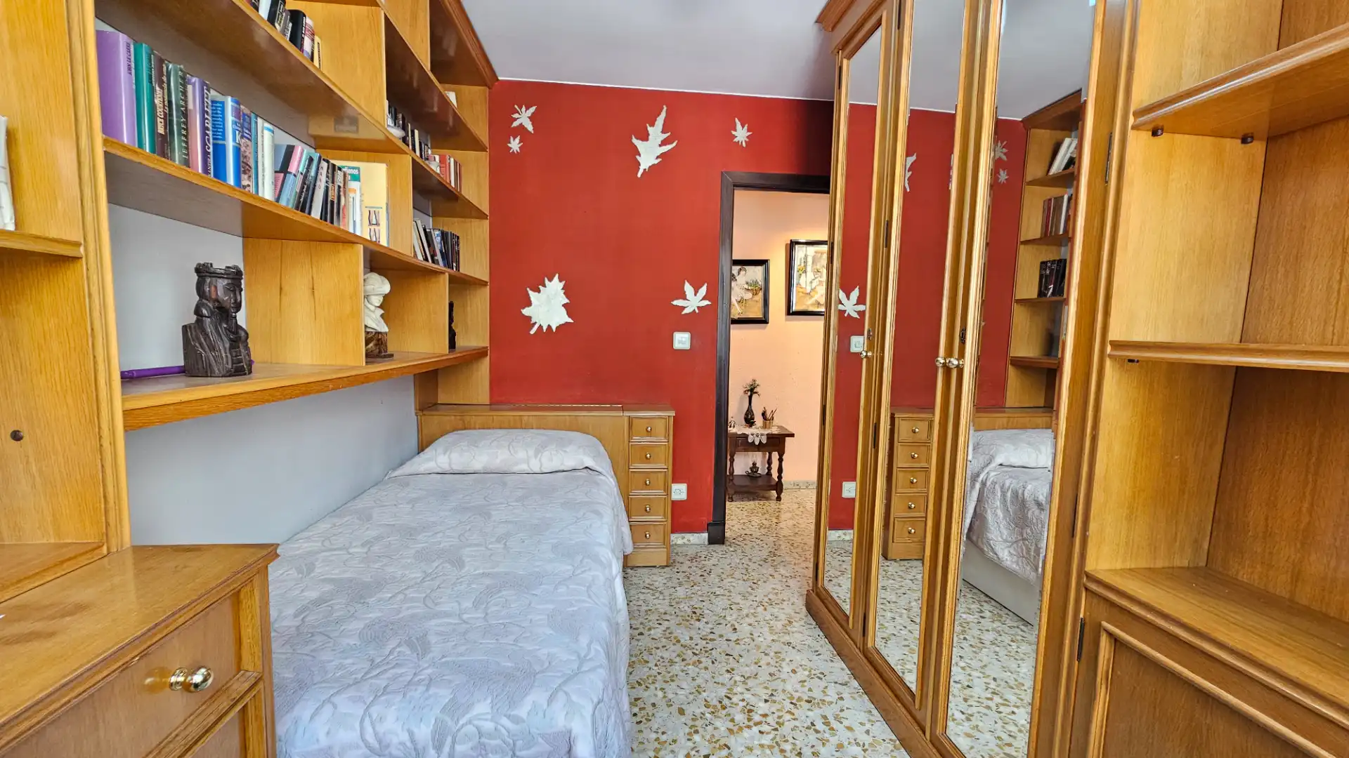 Bedroom of Flat for sale in Zaragoza  with Heating