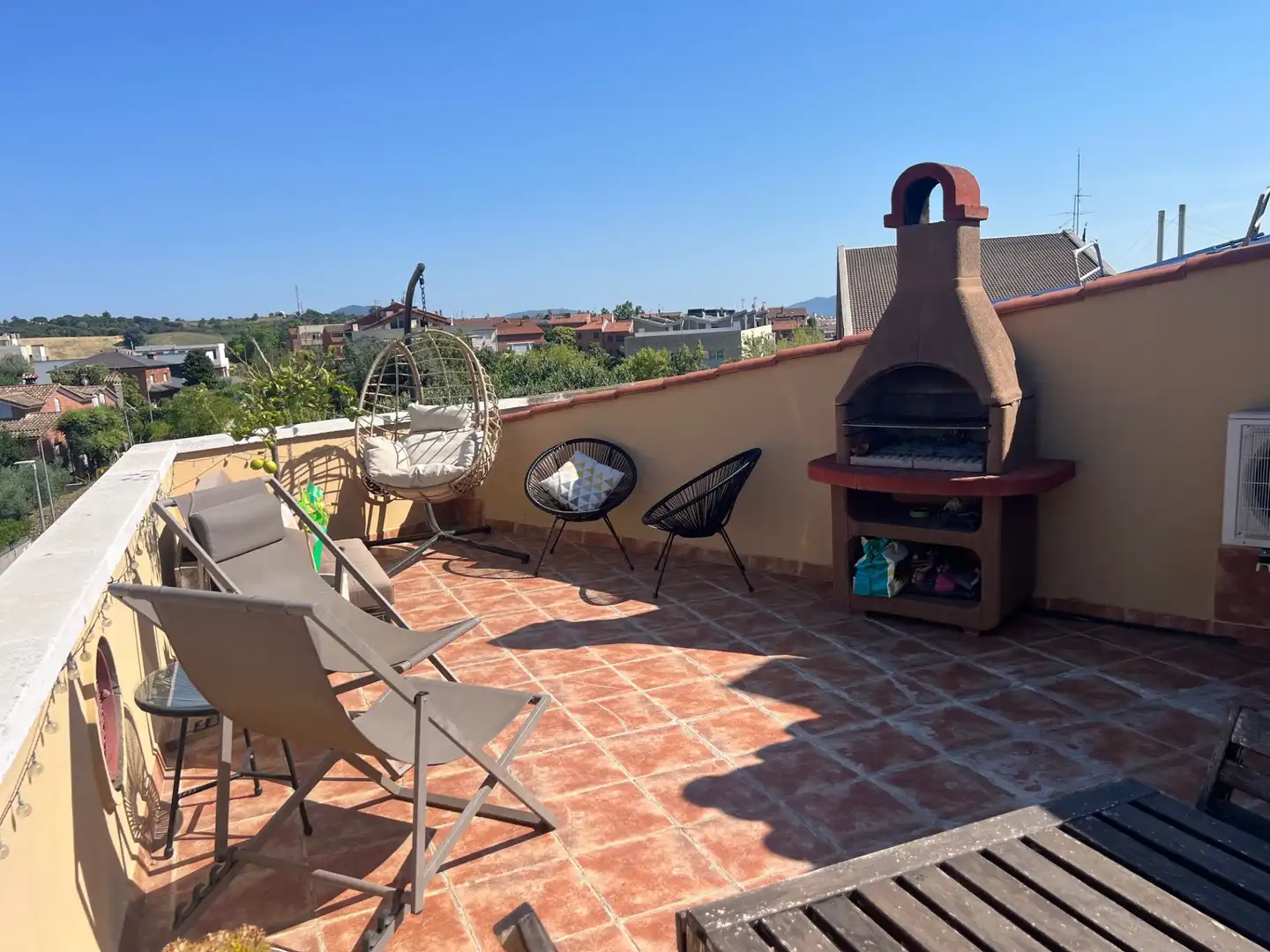 Terrassa de Dúplex en venda en Les Franqueses del Vallès amb Aire condicionat, Calefacció i Terrassa