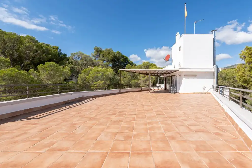 Terrasse von Dachboden zum Verkauf in Calvià mit Klimaanlage, Heizung und Terrasse