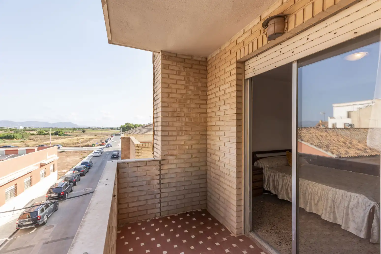 Balcony of Flat for sale in Foios