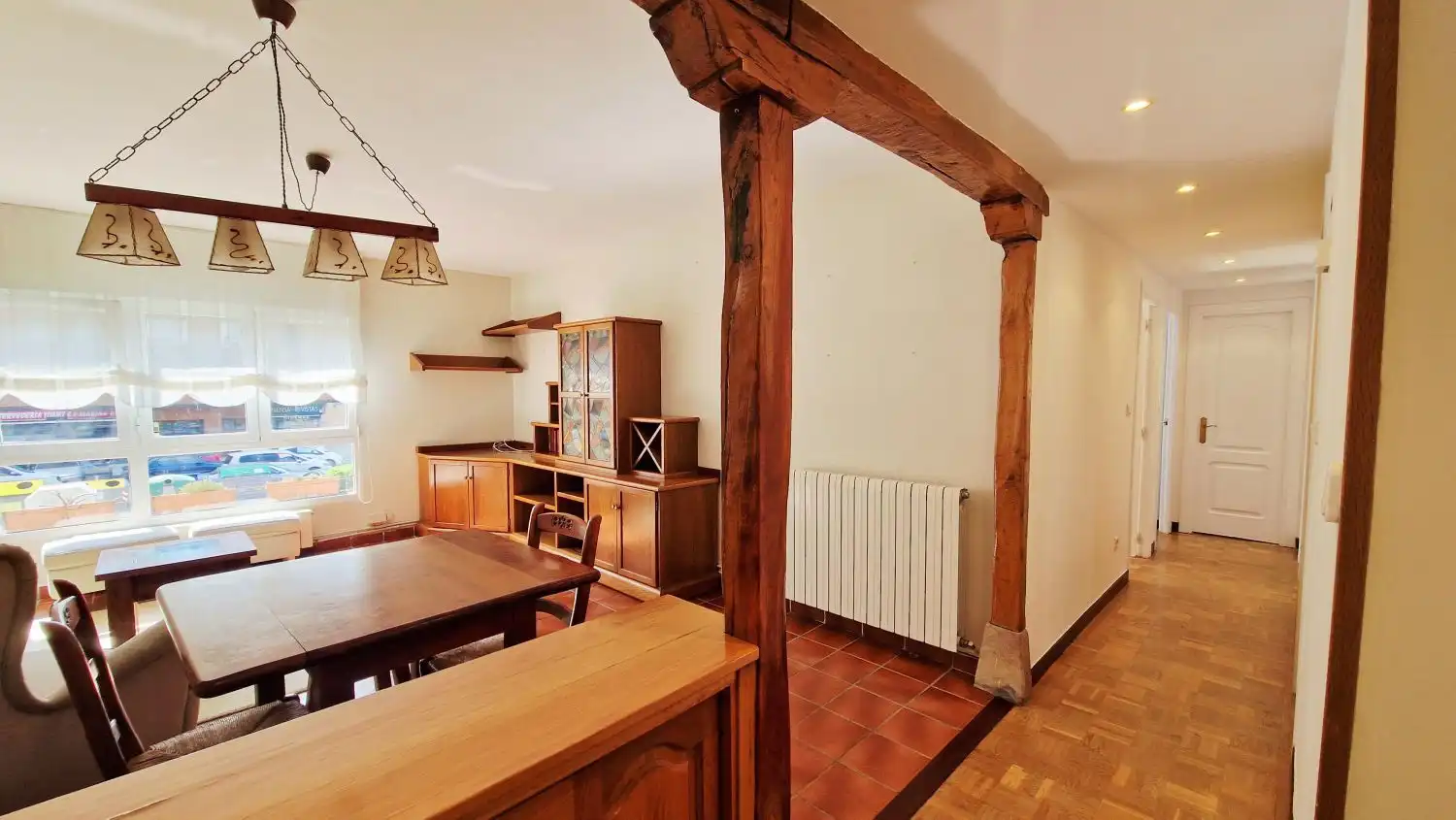 Comedor de Piso de alquiler en Torrelavega  con Calefacción, Amueblado y Balcón