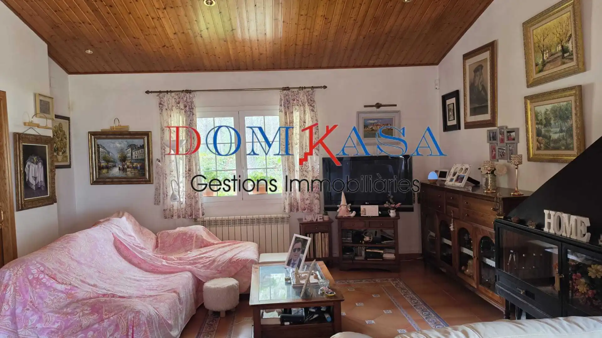 Sala de estar de Casa o chalet en venta en Tortosa con Terraza, Piscina y Amueblado