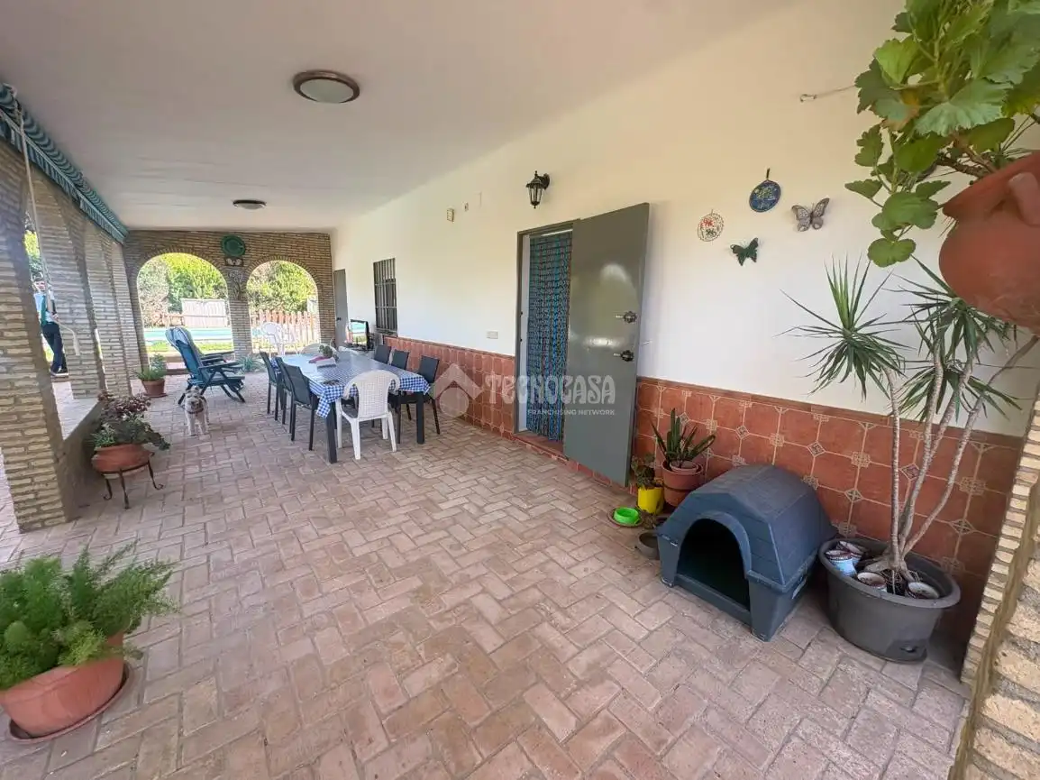 Terraza de Casa o chalet en venta en Espartinas con Aire acondicionado, Calefacción y Jardín privado