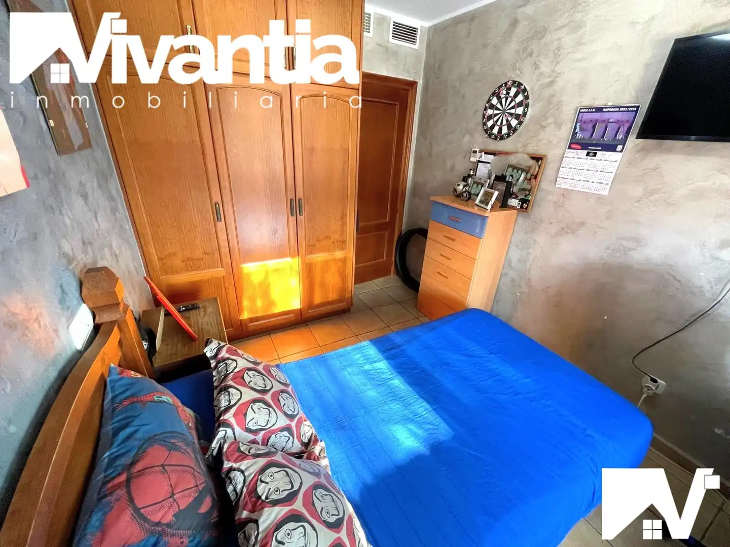 Schlafzimmer von Wohnung zum Verkauf in Lorca mit Klimaanlage, Heizung und Abstellraum