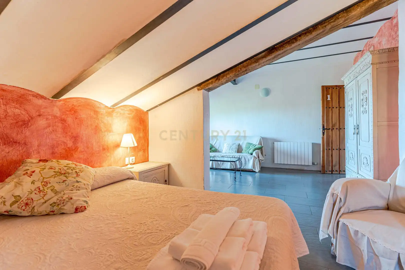 Bedroom of Houses for sale in Pinos Genil  with Air Conditioner, Private garden and Furnished
