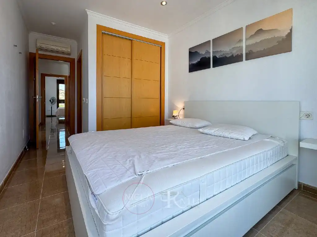 Schlafzimmer von Wohnungen zum Verkauf in Vera mit Klimaanlage, Terrasse und Möbliert