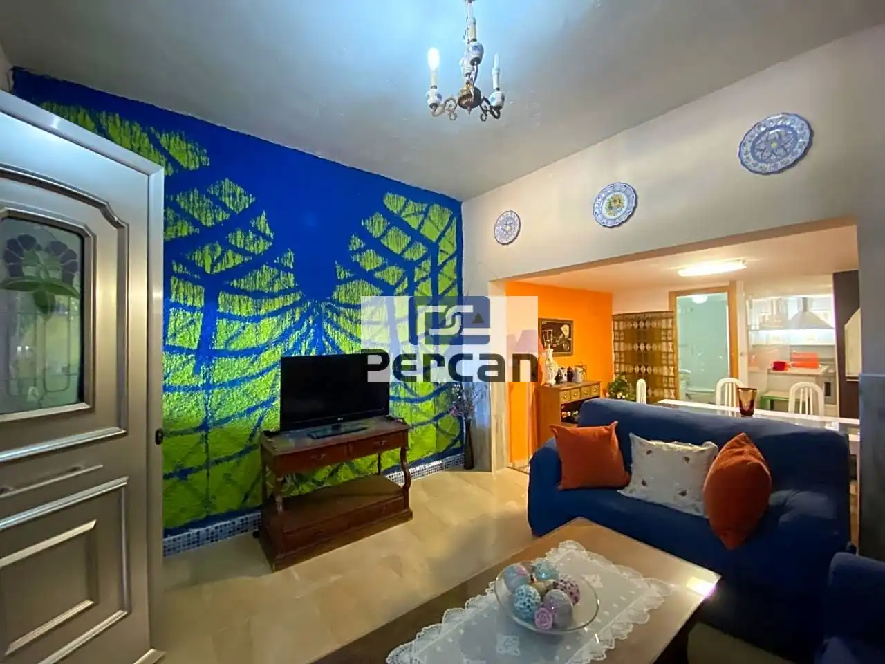Sala de estar de Finca rústica en venta en El Campello con Jardín privado, Terraza y Trastero