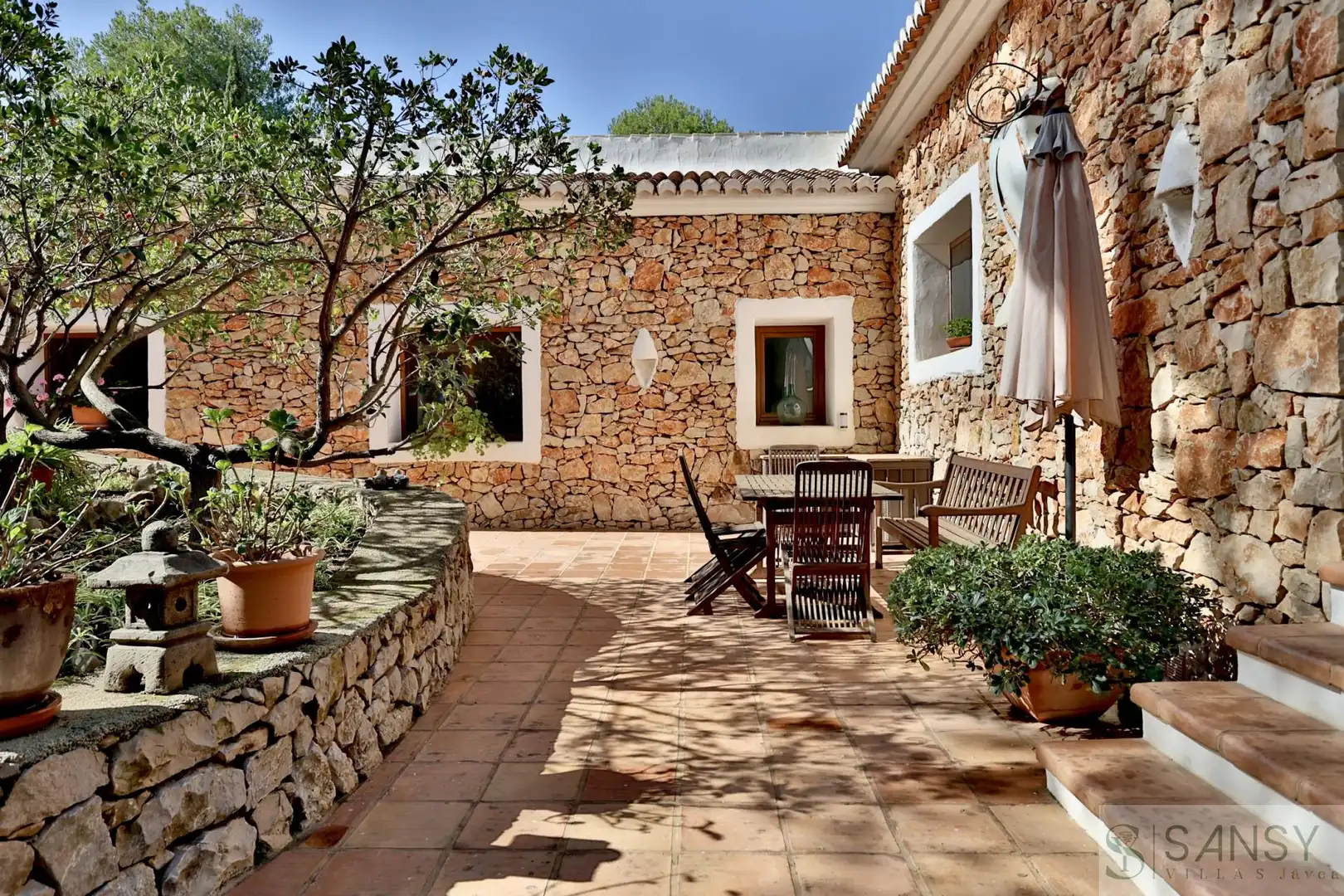 Garden of Houses for sale in Jávea / Xàbia  with Air Conditioner, Heating and Terrace