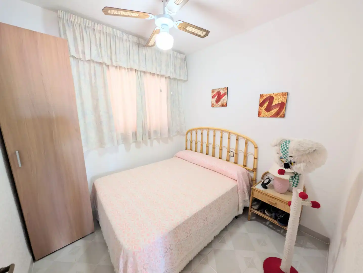 Habitación de Casa adosada en venta en Mazarrón con Aire acondicionado, Jardín privado y Terraza