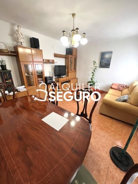 Sala d'estar de Pis de lloguer en Leganés amb Aire condicionat, Calefacció i Terrassa