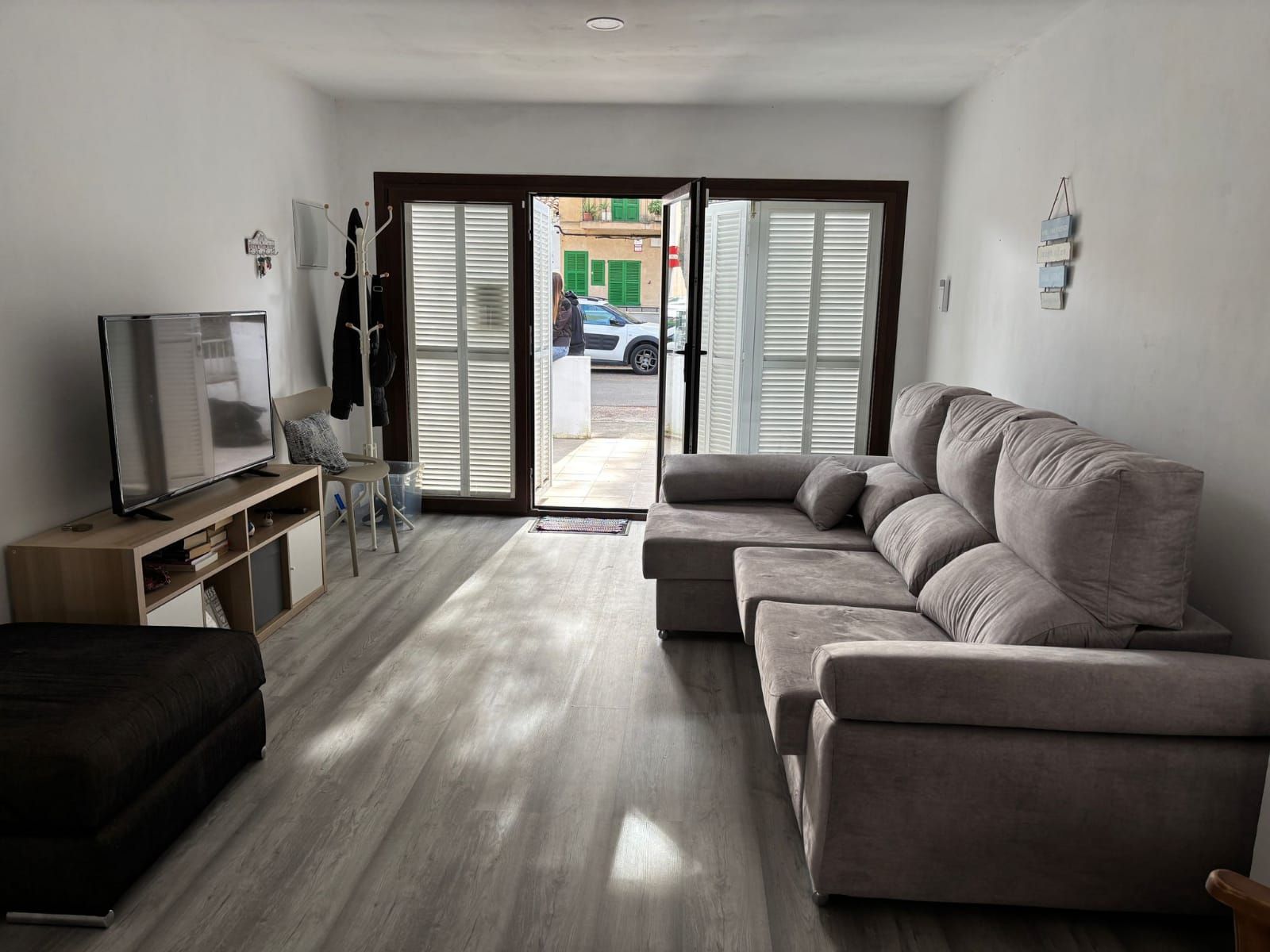 Sala d'estar de Casa adosada de lloguer en Manacor amb Aire condicionat i Moblat
