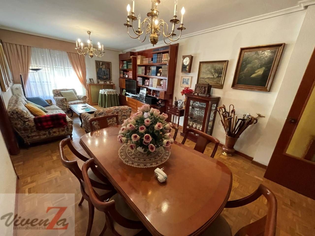 Dining room of Flat for sale in Zamora Capital   with Heating and Balcony