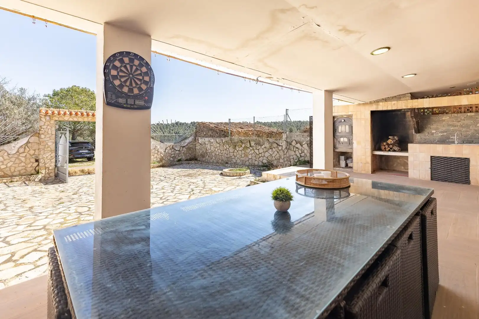 Terraza de Casa adosada en venta en Enguera con Calefacción, Terraza y Trastero