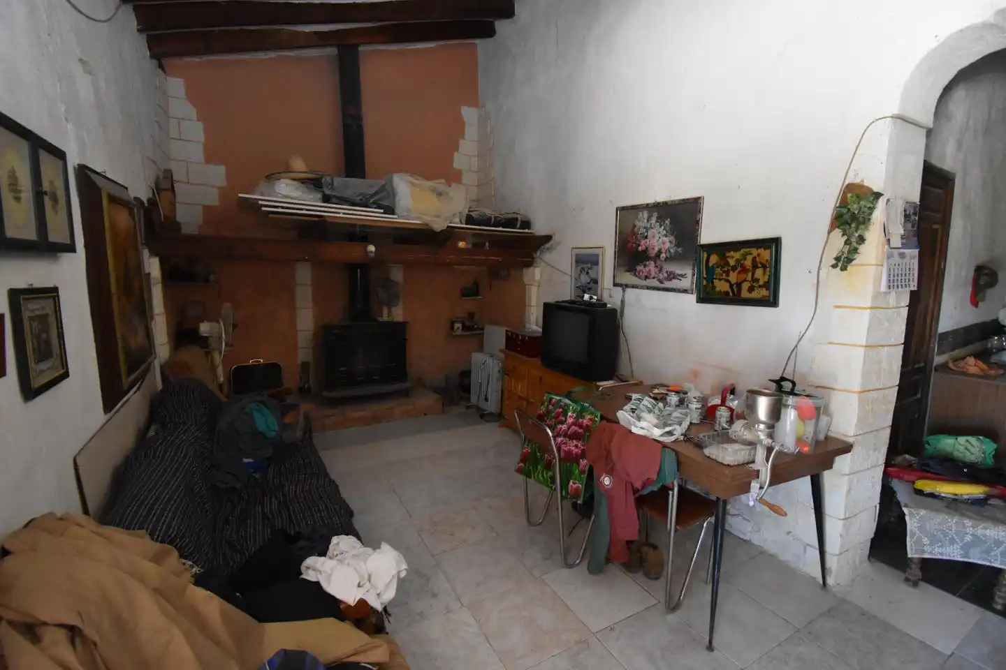 Sala d'estar de Casa o xalet en venda en Elche / Elx amb Jardí privat