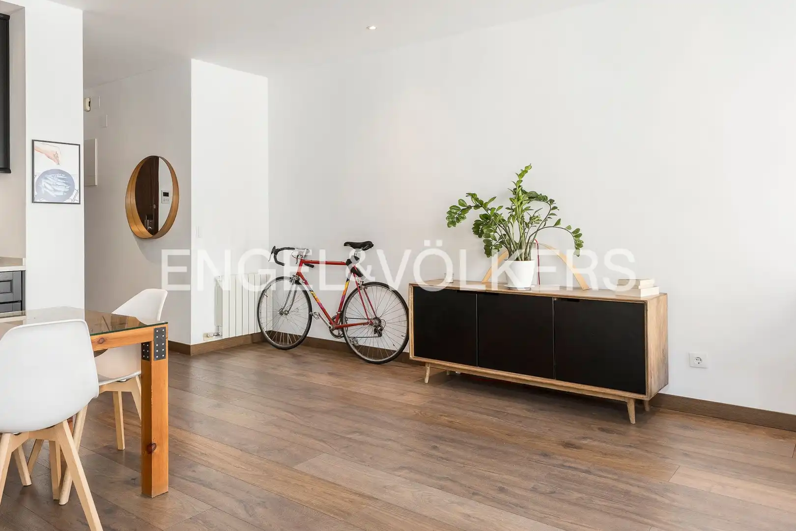 Sala de estar de Piso en venta en Barcelona con Calefacción, Jardín privado y Parquet