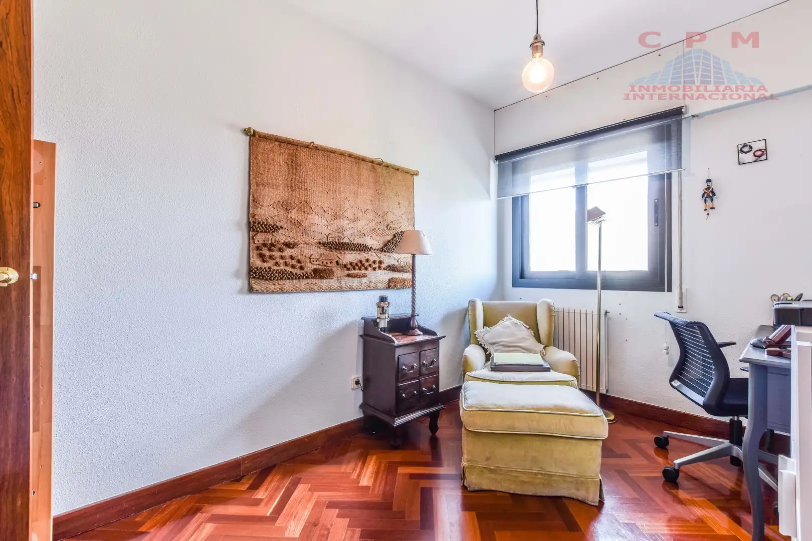 Wohnzimmer von Wohnung zur Miete in Madrid mit Klimaanlage, Heizung und Ofen