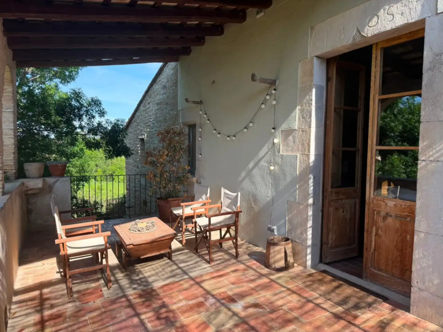 Terraza de Finca rústica en venta en Vilademuls