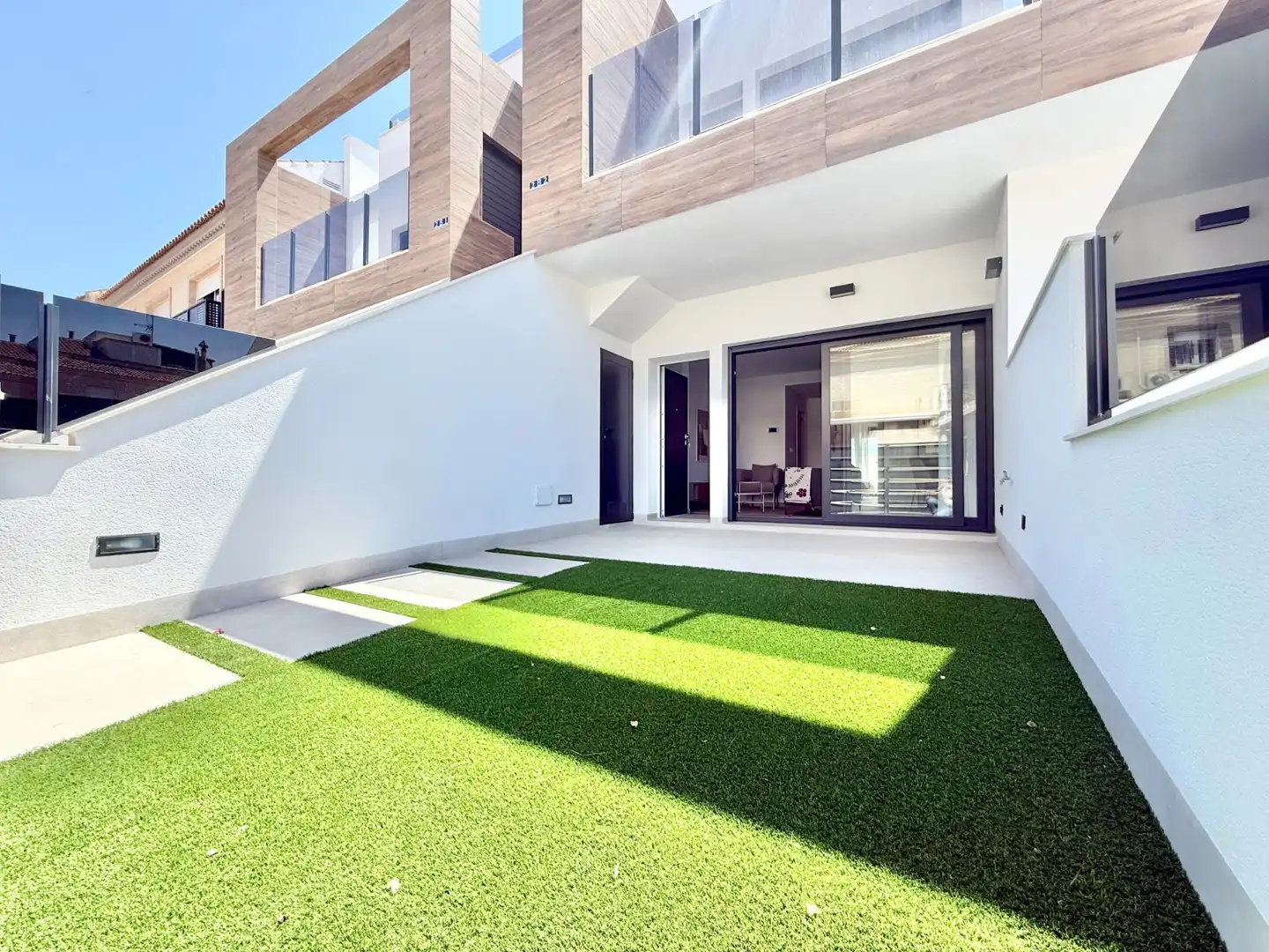 Terraza de Casa o chalet en venta en San Pedro del Pinatar con Aire acondicionado, Jardín privado y Terraza