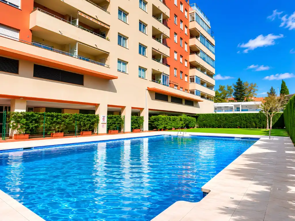 Piscina de Piso en venta en Fuengirola con Aire acondicionado, Terraza y Piscina
