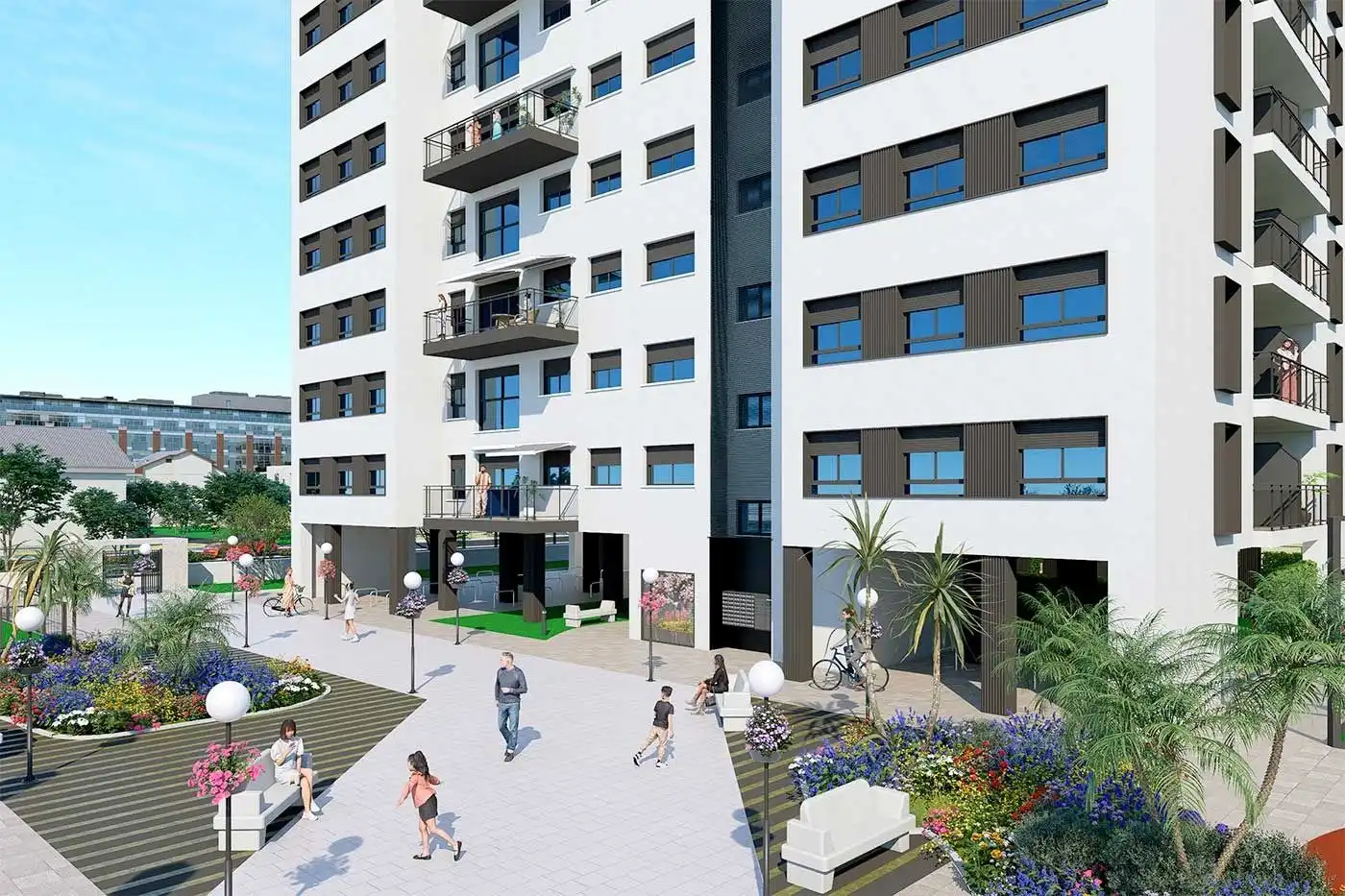 Exterior view of Flat for sale in Borriol  with Air Conditioner, Heating and Terrace