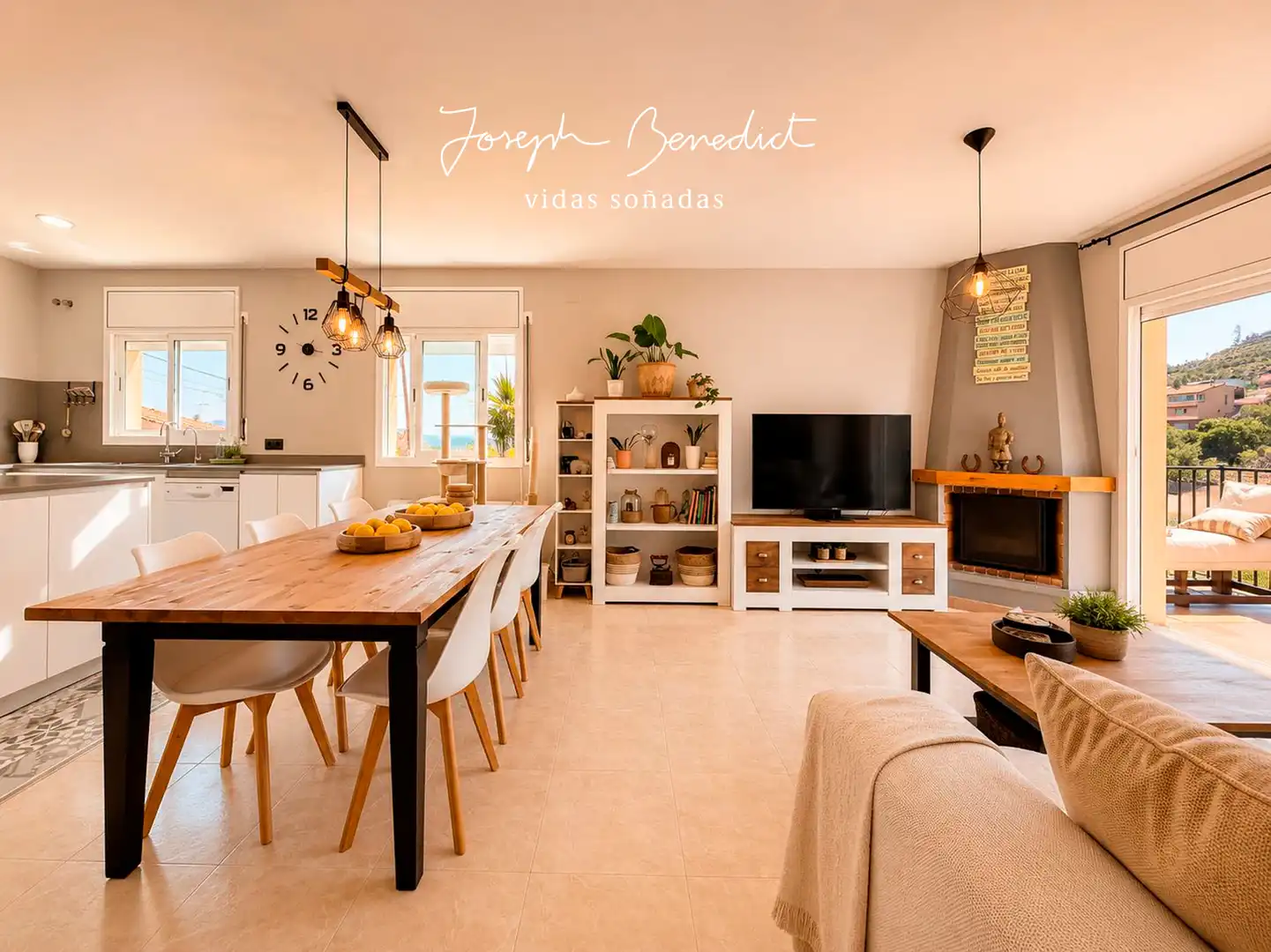 Sala d'estar de Casa o xalet en venda en Calafell amb Aire condicionat, Calefacció i Jardí privat