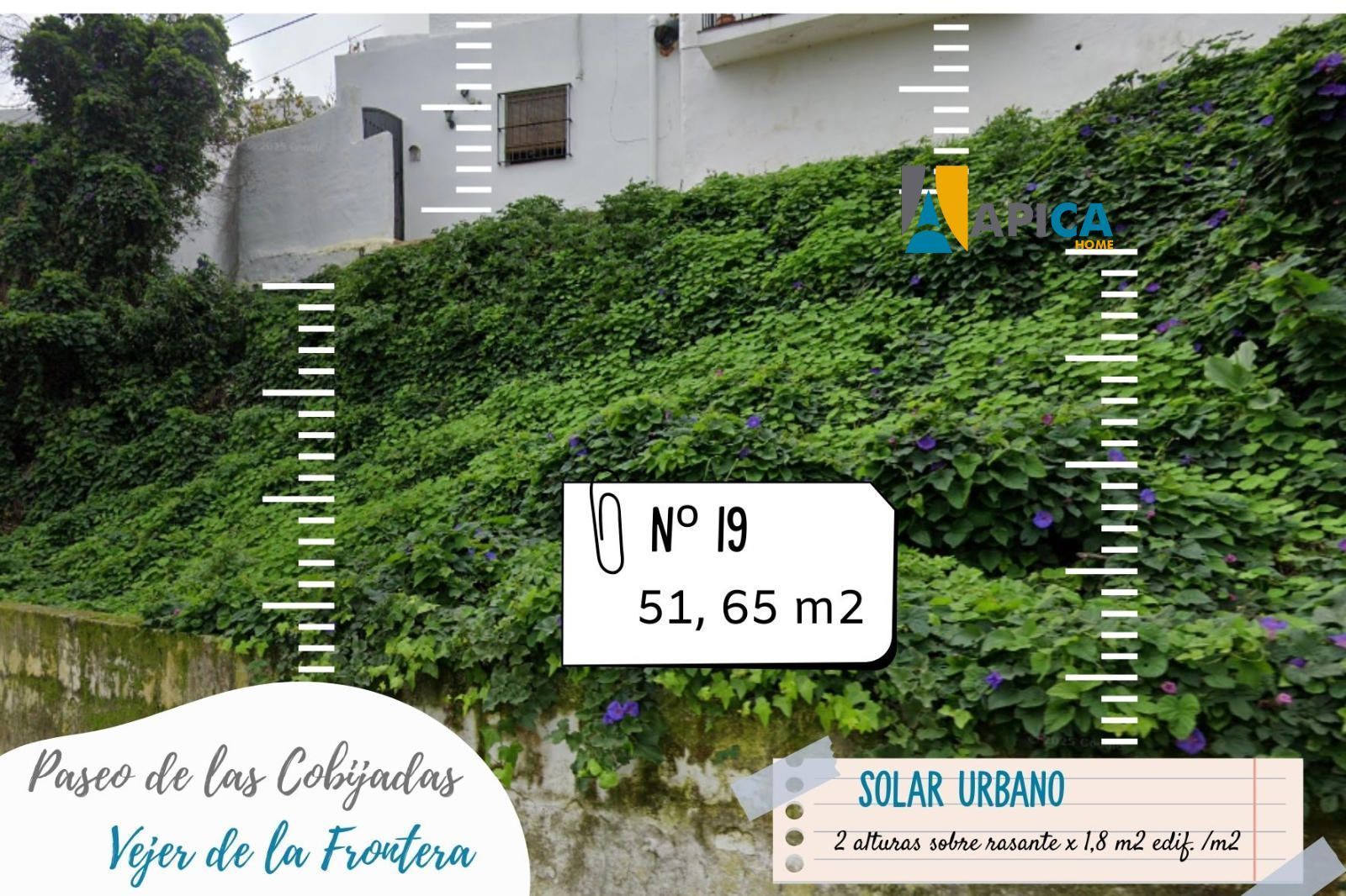 Land for sale in Vejer de la Frontera