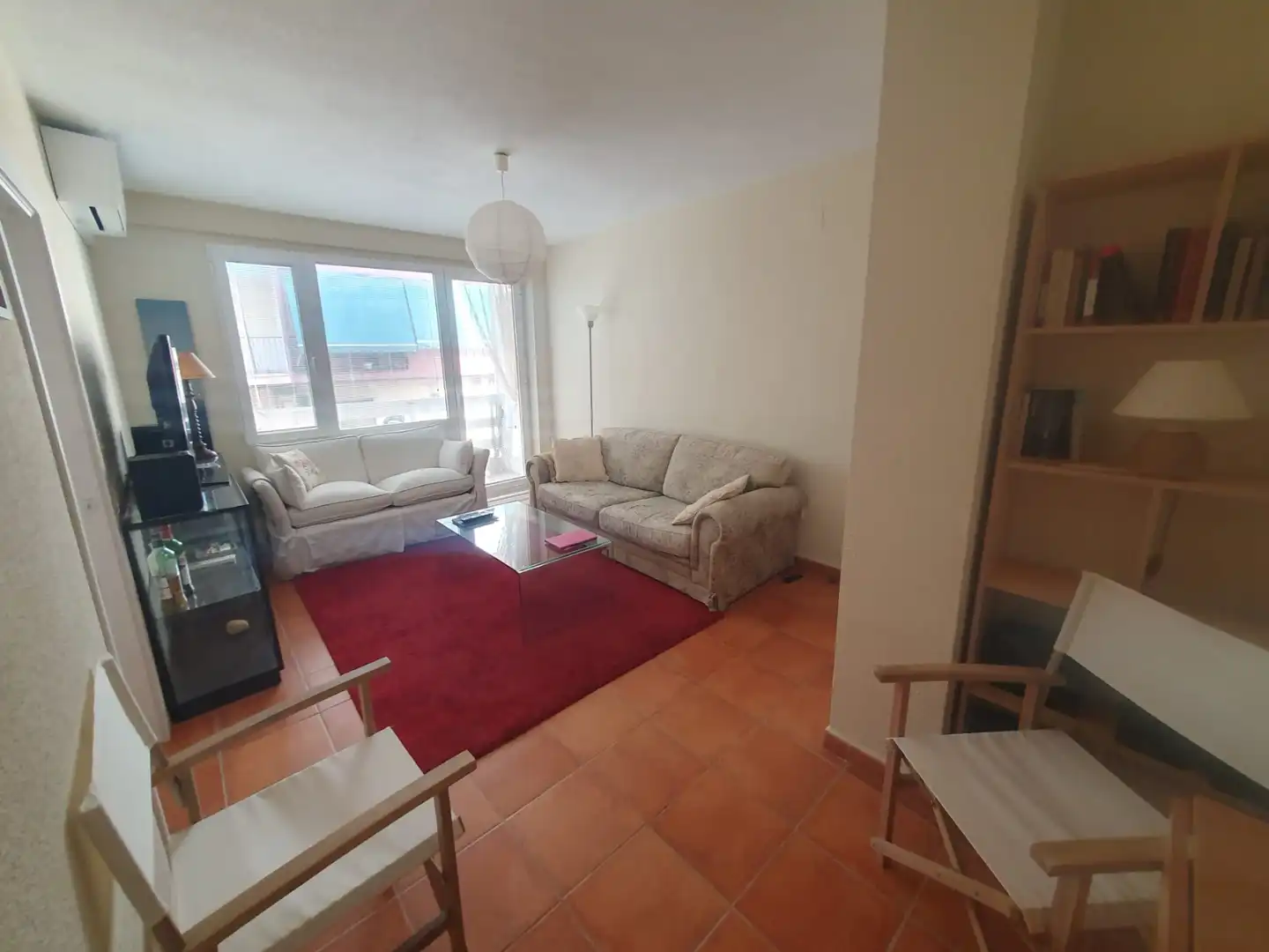 Sala d'estar de Pis en venda en Alicante / Alacant amb Aire condicionat, Moblat i Forn