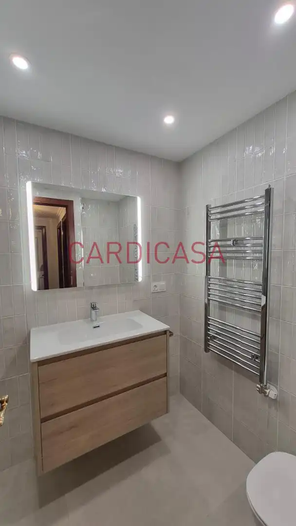 Bathroom of Flat for rent in Vigo   with Heating, Parquet flooring and Terrace