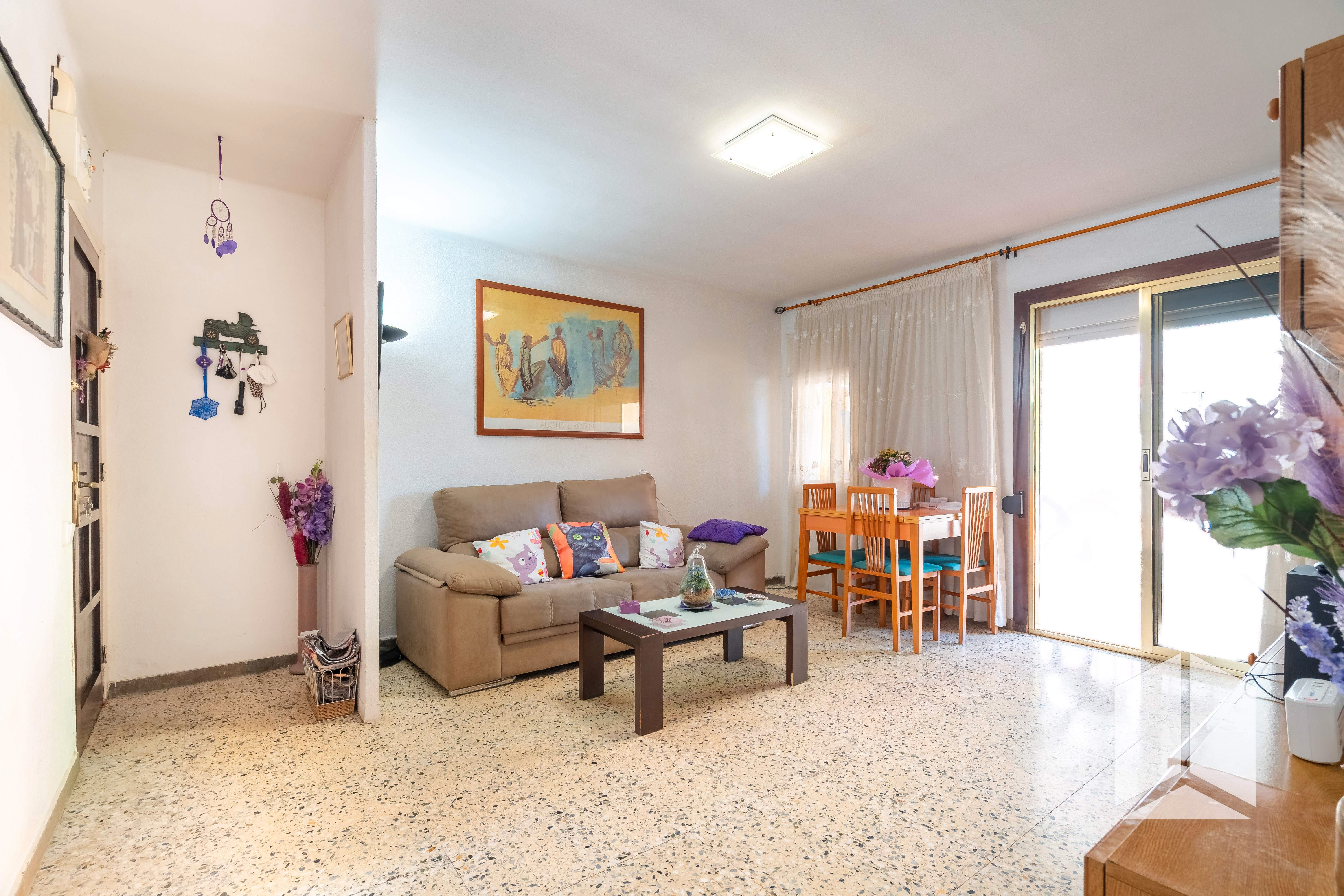 Living room of Flat for sale in Castelldefels  with Storage room, Swimming Pool and Balcony