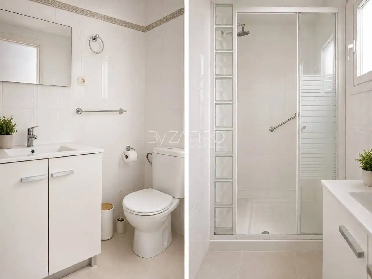 Badezimmer von Wohnung zur Miete in San Cristóbal de la Laguna mit Möbliert und Balkon