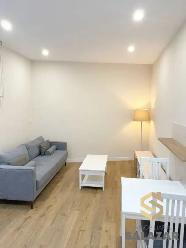 Sala d'estar de Pis de lloguer en Bilbao  amb Calefacció i Parquet