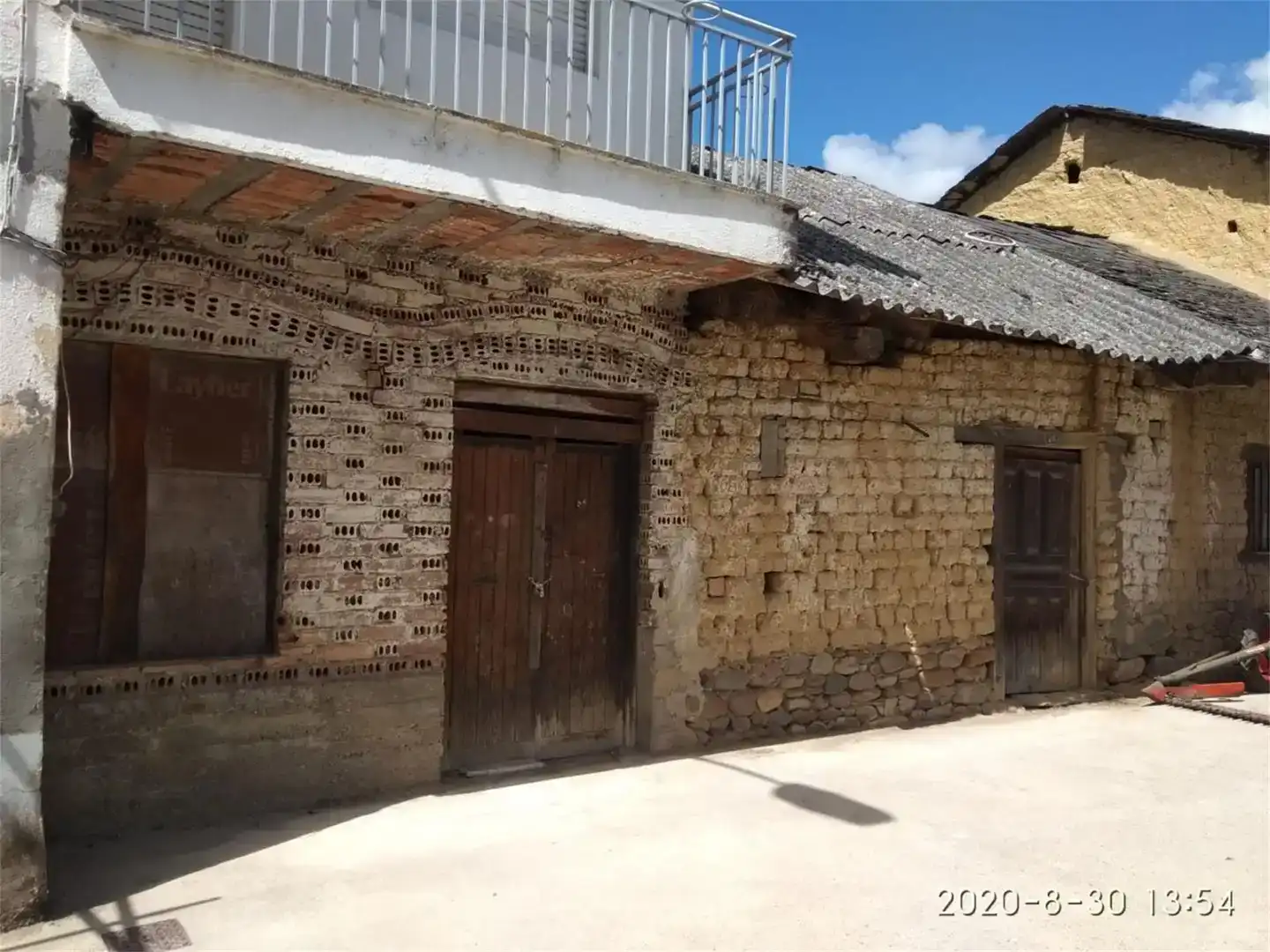Vista exterior de Finca rústica en venta en Camponaraya con Balcón