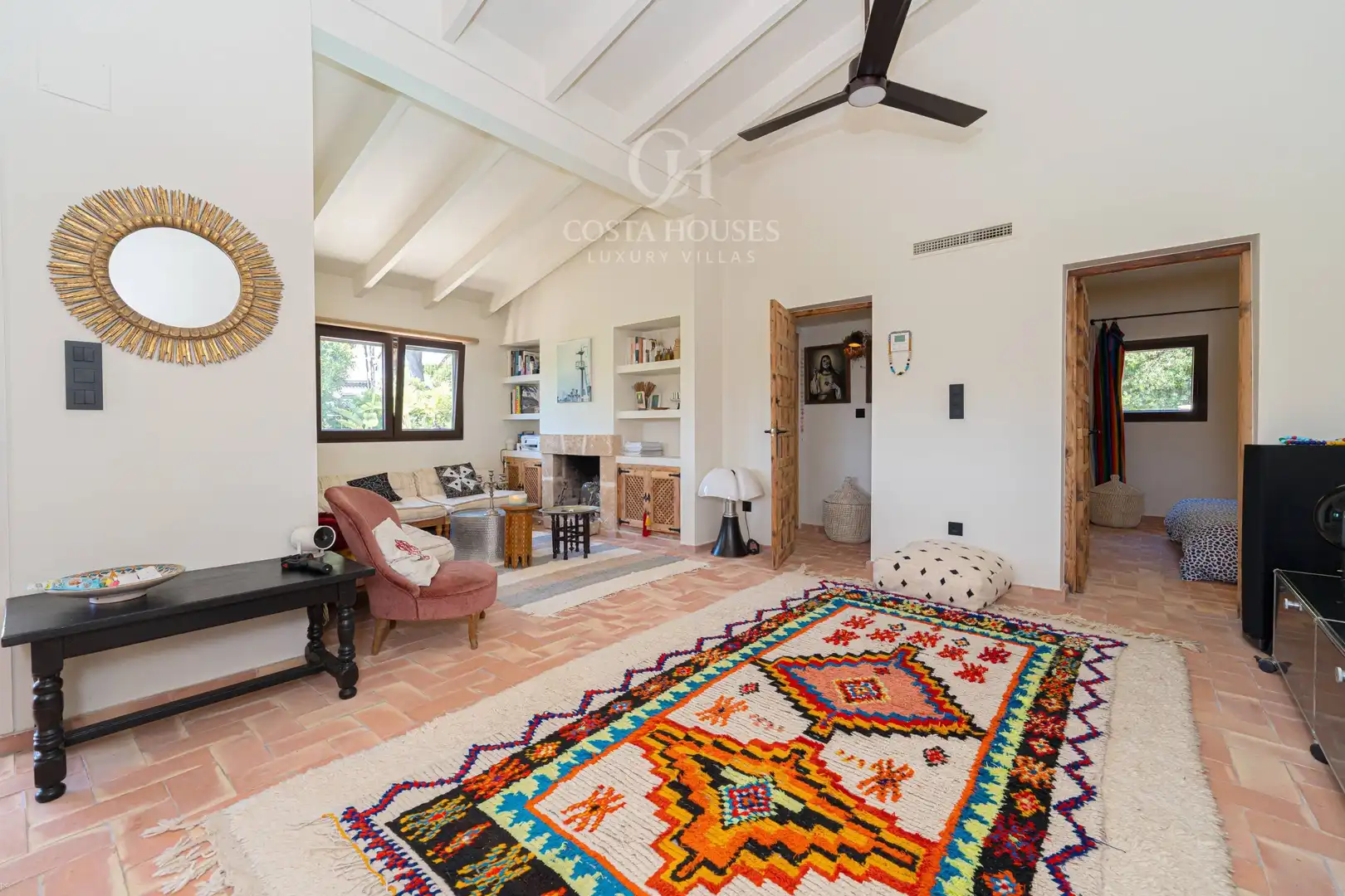 Living room of Houses for sale in Jávea / Xàbia  with Air Conditioner, Private garden and Terrace