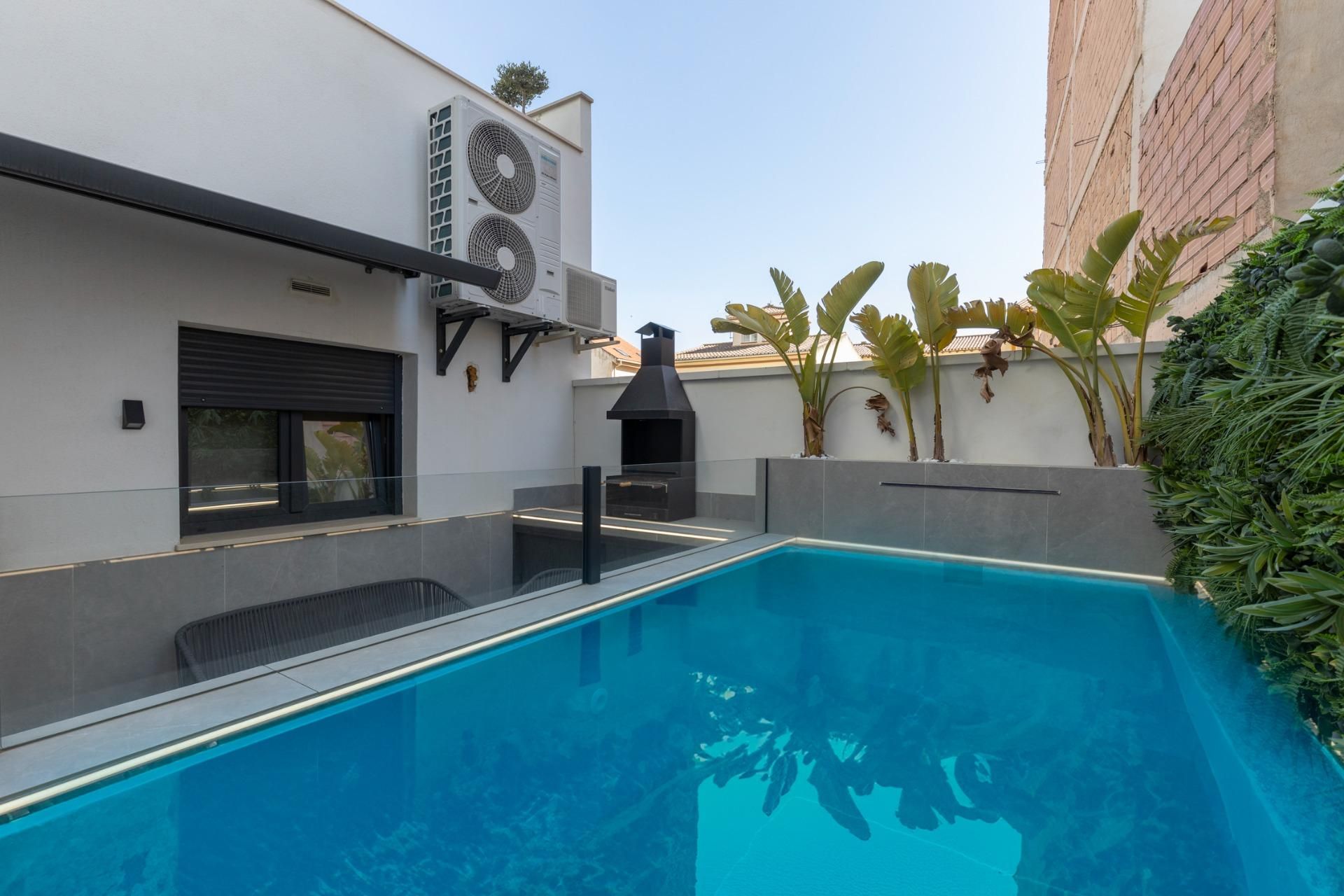 Piscina de Casa adosada en venda en Padul amb Calefacció, Jardí privat i Terrassa