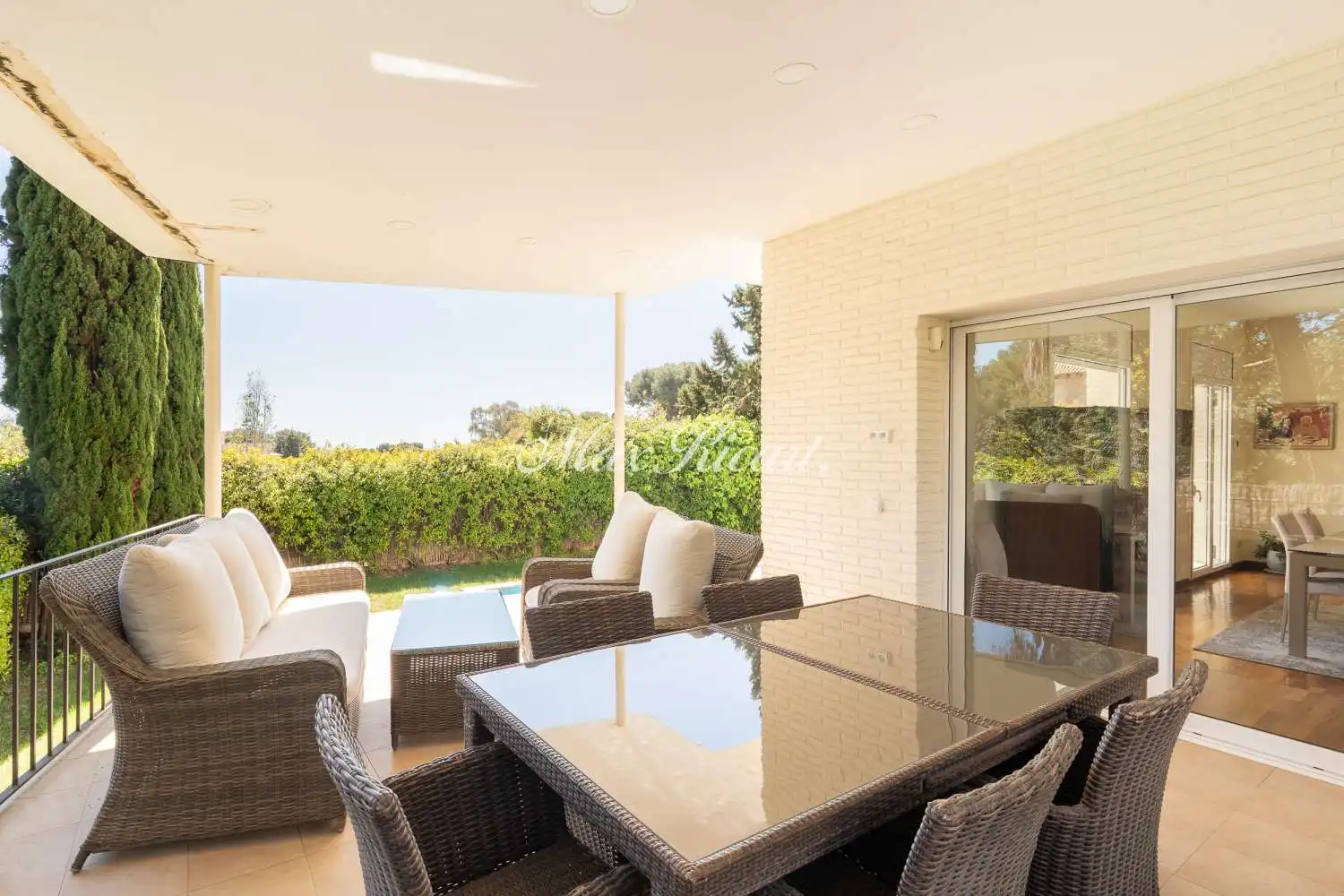 Terrace of Houses for rent in Barcelona  with Air Conditioner, Heating and Terrace