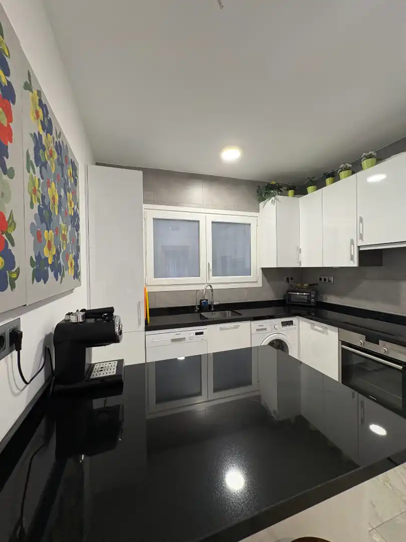 Cocina de Piso en venta en Málaga con Aire acondicionado, Amueblado y Horno