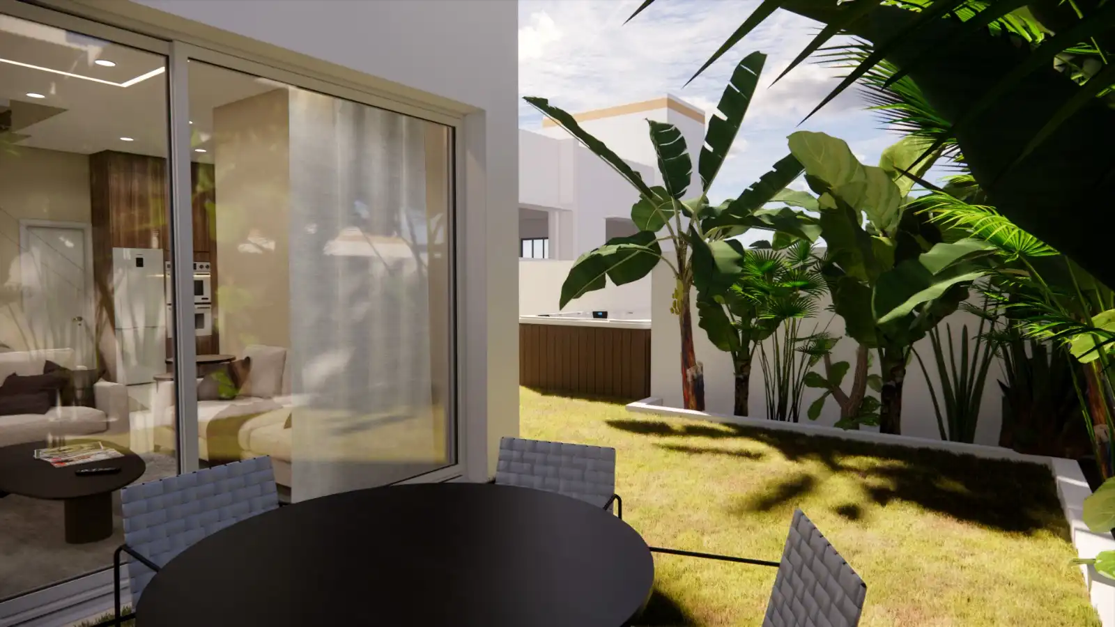 Neubau-Wohnung mit Pool zum Verkauf in Colònia Sant Jordi, imagen 2