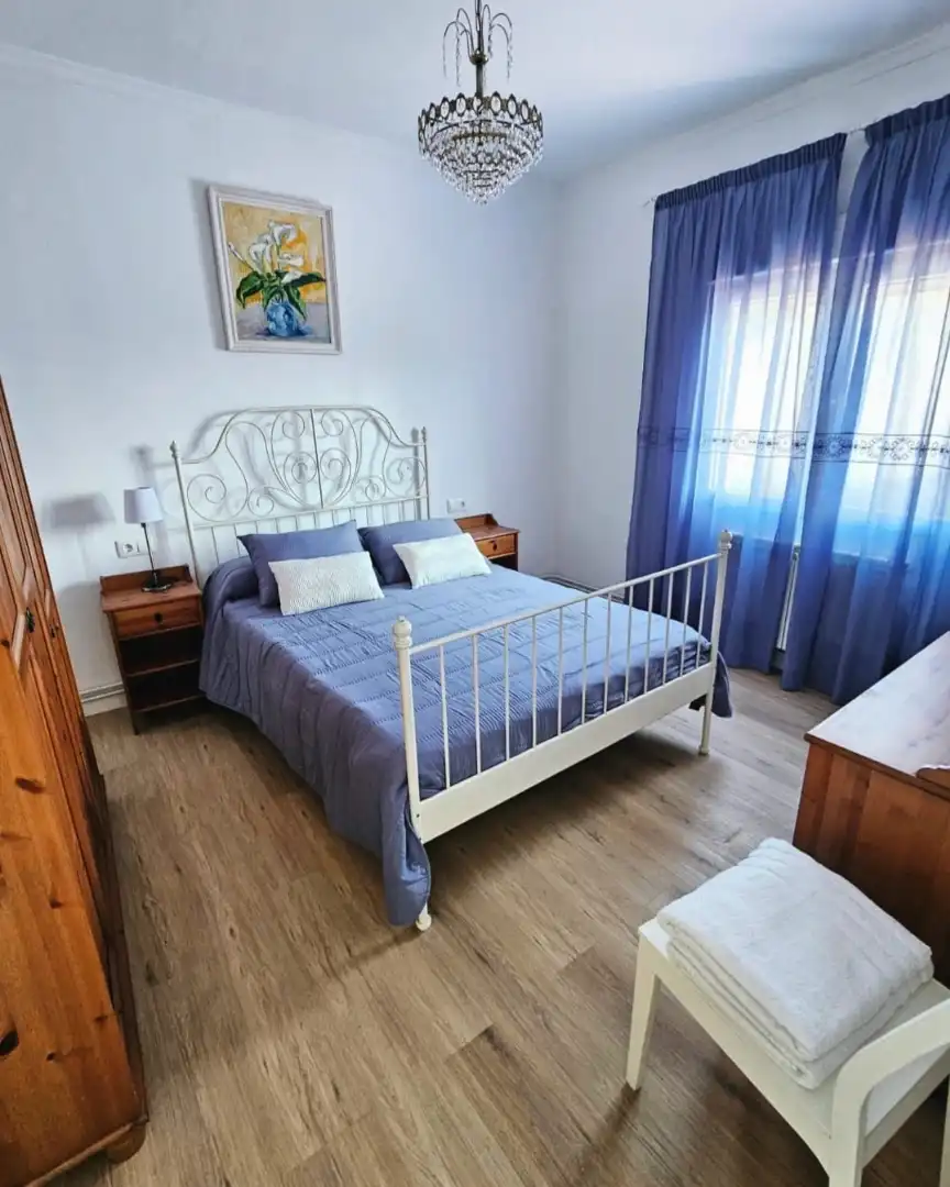 Bedroom of Houses for rent in A Pobra do Caramiñal  with Storage room, Furnished and Pets allowed