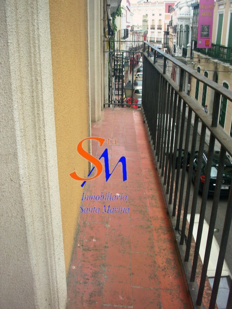 Exterior view of Apartment for sale in Badajoz Capital  with Parquet flooring, Terrace and Furnished