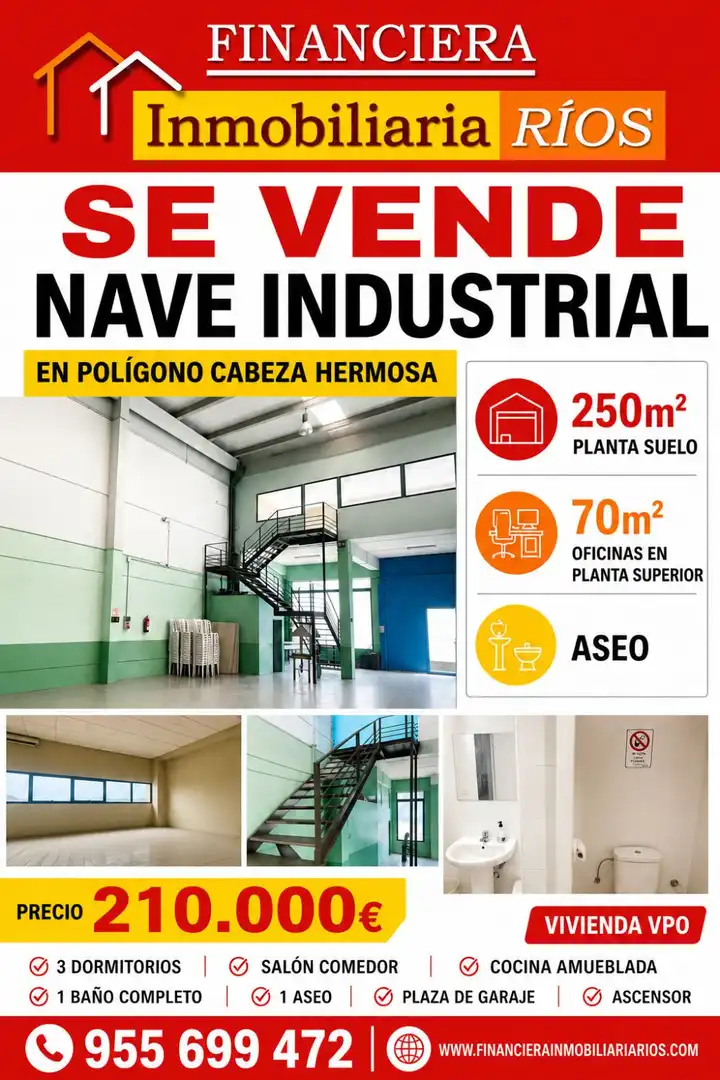 Nave industrial en venta en Alcalá de Guadaira