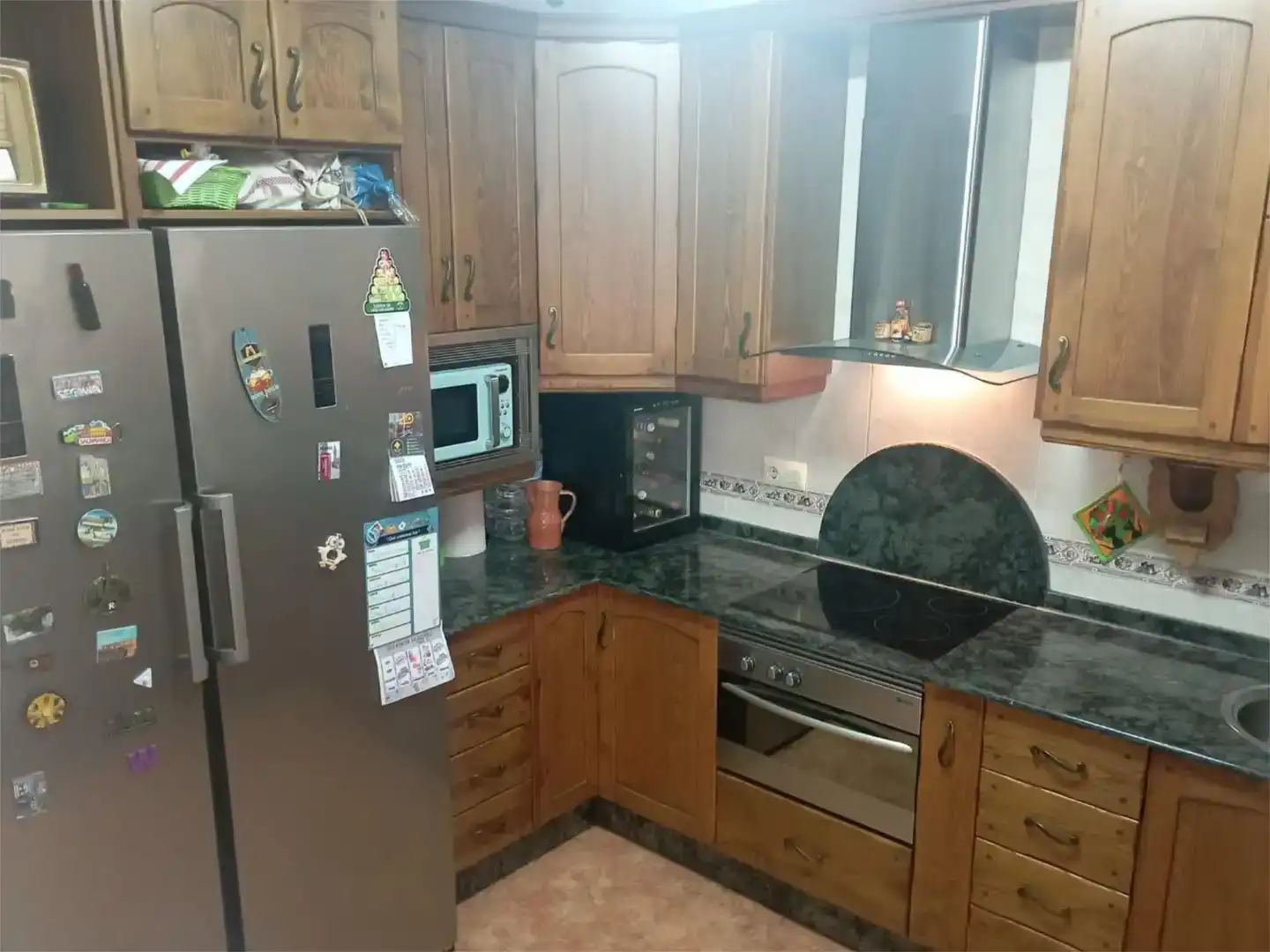 Cocina de Casa adosada en venta en Taberno con Aire acondicionado, Parquet y Amueblado