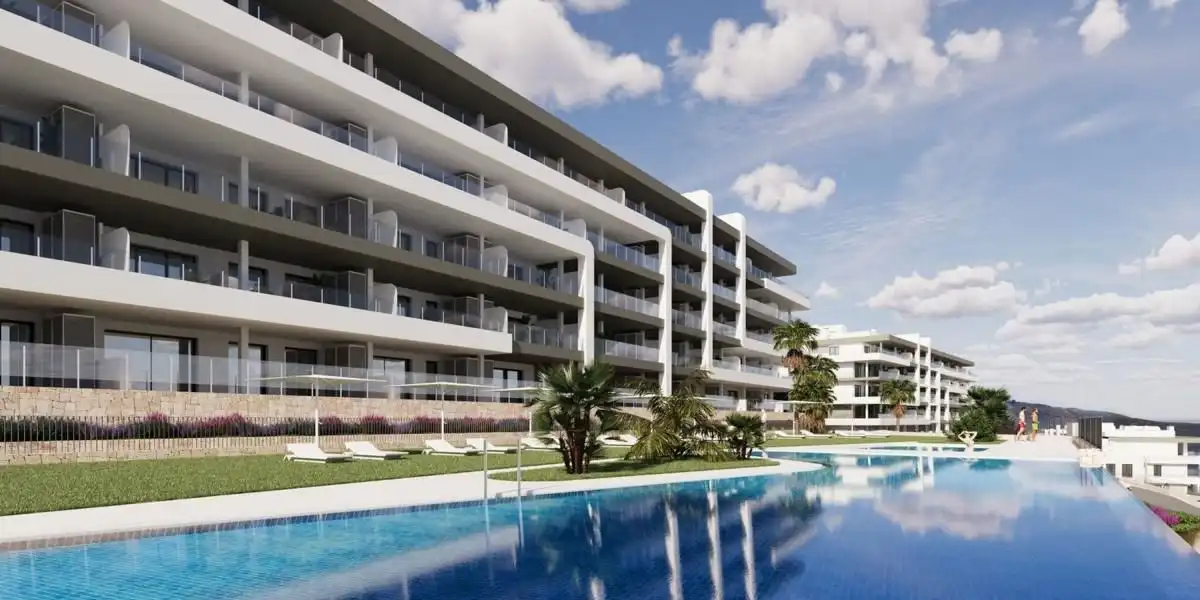 Vista exterior de Apartamento en venta en Mutxamel con Jardín privado y Piscina comunitaria