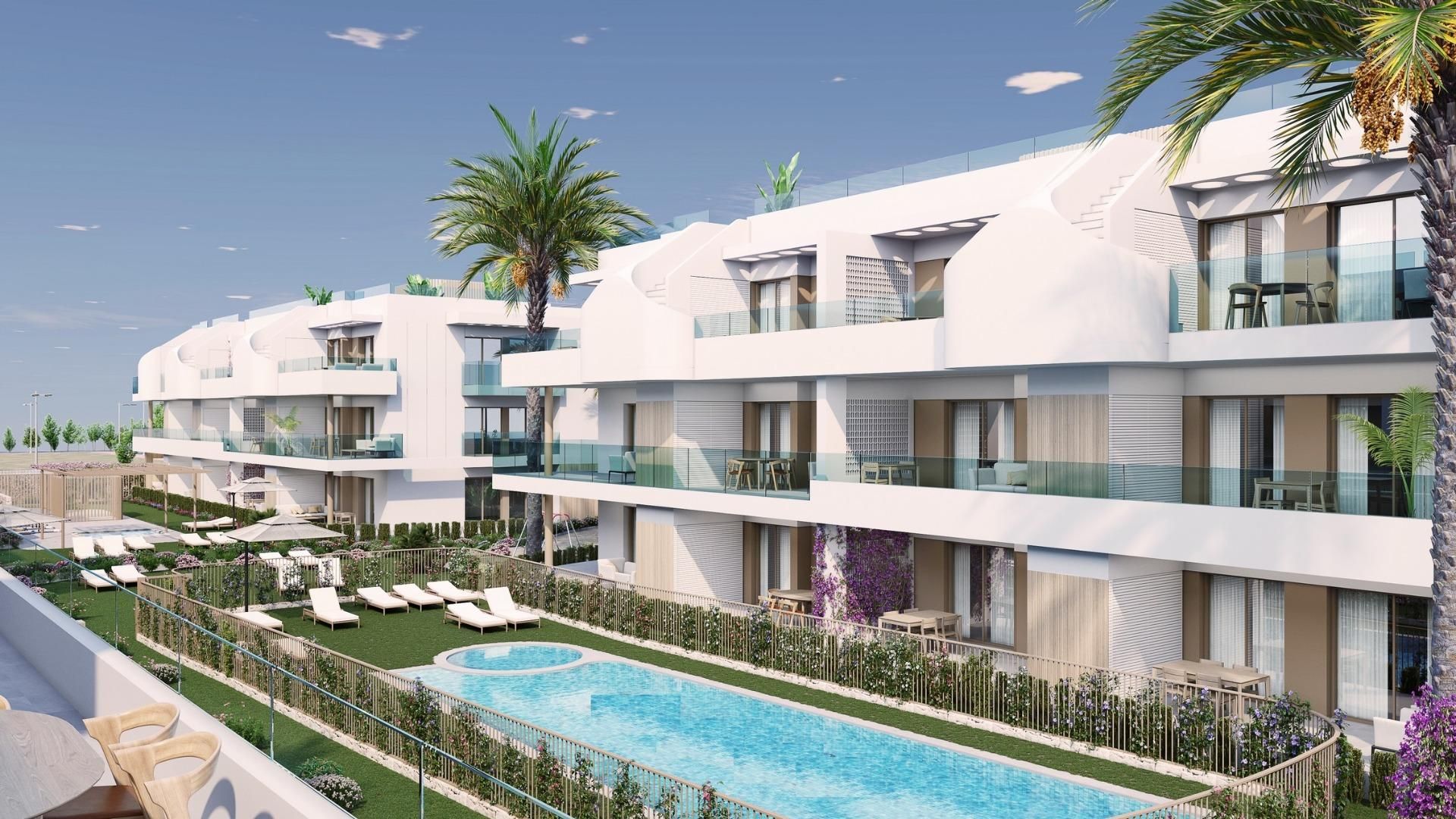 Vista exterior de Planta baixa en venda en Pilar de la Horadada amb Jardí privat, Terrassa i Traster