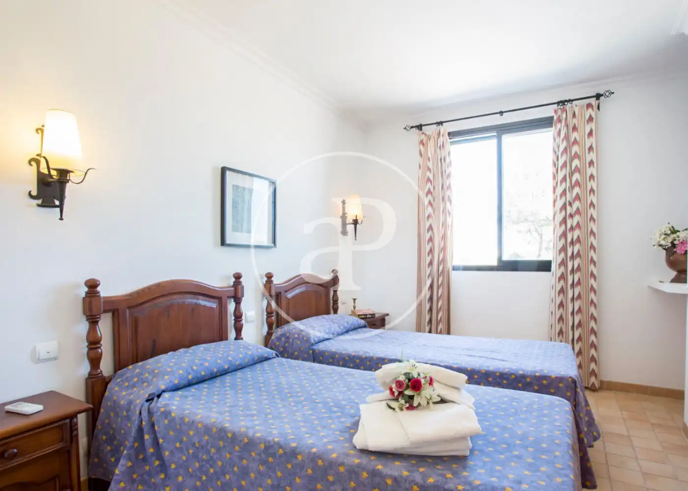 Bedroom of Houses for rent in Pollença  with Air Conditioner, Private garden and Terrace
