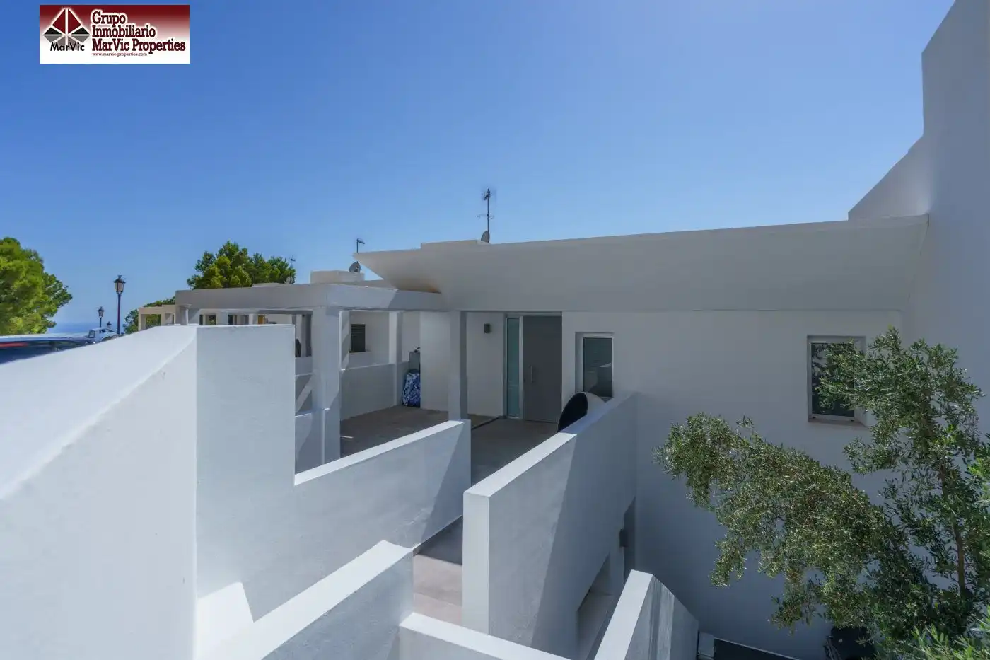 Vista exterior de Casa adosada en venta en Altea con Aire acondicionado, Calefacción y Terraza